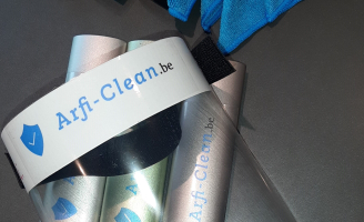 sproeien en opnemen van vaste oppervlakten